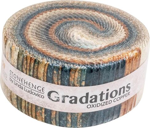 ليندا لودوفيكو ستونهنج Gradations II شرائط النحاس المؤكسدة 40 شريط 2.5 بوصة نورثكوت in Kuwait