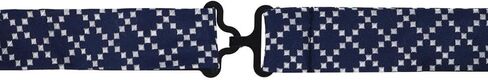 Trafalgar Men's Rowan Geometric Pattern Silk Bow Tie in Saudi Arabia