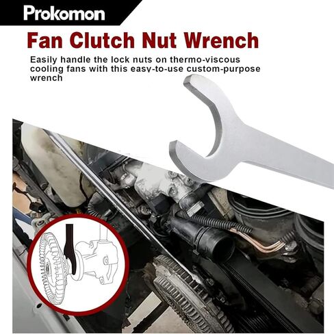 Prokomon 32 مللي متر مروحة مخلب الجوز وجع حامل مضخة المياه أداة إزالة الصواميل عدة لسيارات BMW E34 E39 E36 E46 E90 in Kuwait