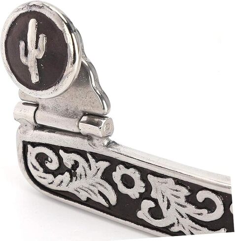 Horse Spurs,Roller Ball Spurs 3.35x3.15inch Stainless Steel Silver Engraved Bumper Spurs Style Horse Boot Spurs with Gear for Horse Training in Saudi Arabia