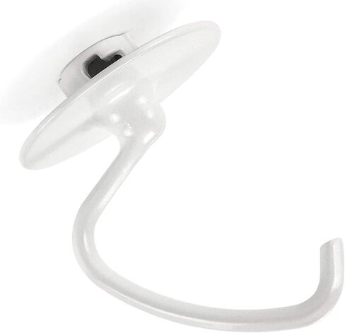 TOMOON K45DH خطاف خبز مساعد المطبخ، مرفق خطاف العجين C لوعاء 4.5-5 QT، متوافق مع خلاط حامل مساعد المطبخ K45 K45SS KSM90 KSM150 (ضمان لمدة عام) in Kuwait