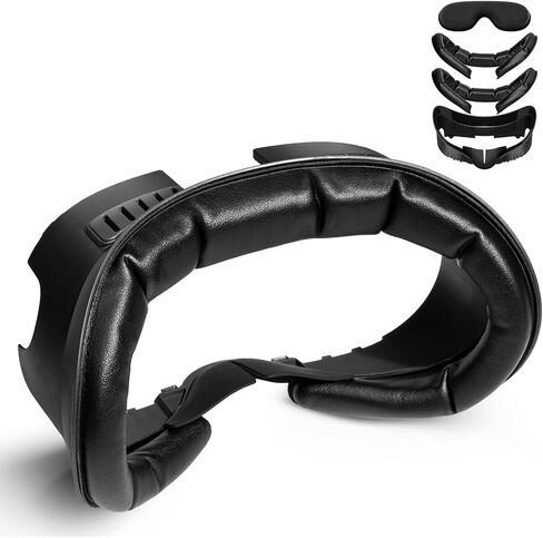 وسادة وجه vr متوافقة مع بديل إسفنجي لواجهة الوجه Meta Quest 3 مع واقي عدسة لـ Quest 3 Face Pad in Kuwait