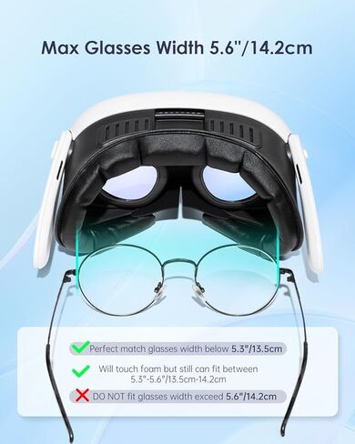 وسادة وجه vr متوافقة مع بديل إسفنجي لواجهة الوجه Meta Quest 3 مع واقي عدسة لـ Quest 3 Face Pad in Kuwait