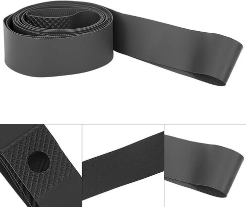 Demeras Bike Tire Liner, PVC Anti Puncture Wheel Rim Tape Bicycle Inner Tube Tyre Protection Pad Liner Bicycle Accessory for Bike(26 inch Black) in Saudi Arabia