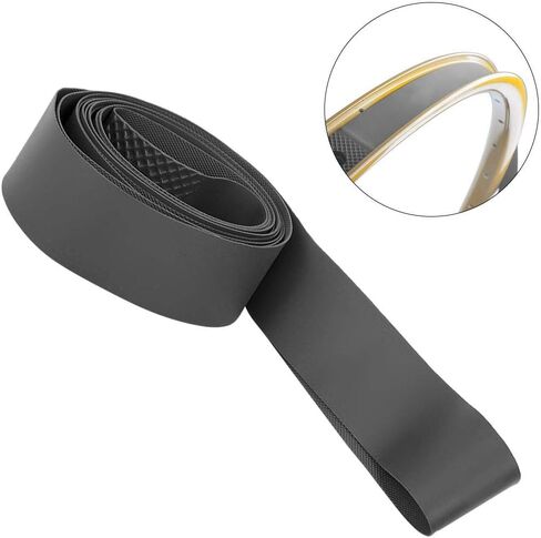 Demeras Bike Tire Liner, PVC Anti Puncture Wheel Rim Tape Bicycle Inner Tube Tyre Protection Pad Liner Bicycle Accessory for Bike(26 inch Black) in Saudi Arabia