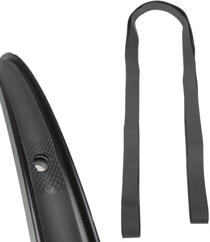 Demeras Bike Tire Liner, PVC Anti Puncture Wheel Rim Tape Bicycle Inner Tube Tyre Protection Pad Liner Bicycle Accessory for Bike(26 inch Black) in Saudi Arabia