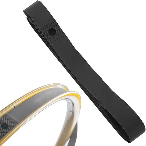 Demeras Bike Tire Liner, PVC Anti Puncture Wheel Rim Tape Bicycle Inner Tube Tyre Protection Pad Liner Bicycle Accessory for Bike(26 inch Black) in Saudi Arabia