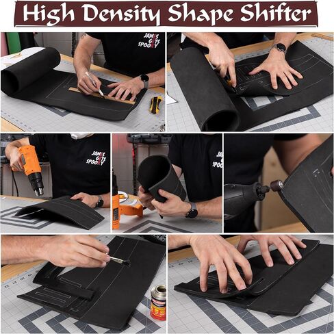 The Foamory Black EVA Foam Sheet - 5mm Thick 35x59 inch Cosplay Craft Foam in Kuwait