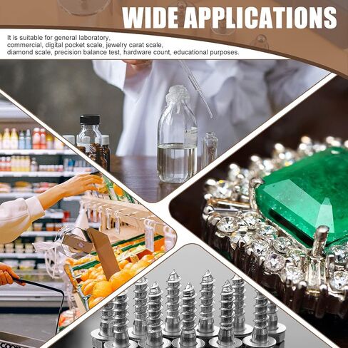 16Pcs 10 Sizes 10g 20g 50g 100g 200g Precision Steel Scale Calibration Weight Kit Test Weights Kits with Tweezers and Chip Calibration Weights for Digital Balance Scale Laboratory in Kuwait