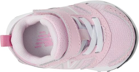 New Balance Kids Fresh Foam 650 V1 Bungee Lace with Top Strap Running Shoe, Light Raspberry/Pink Sugar, 8 US Unisex Toddler in Saudi Arabia