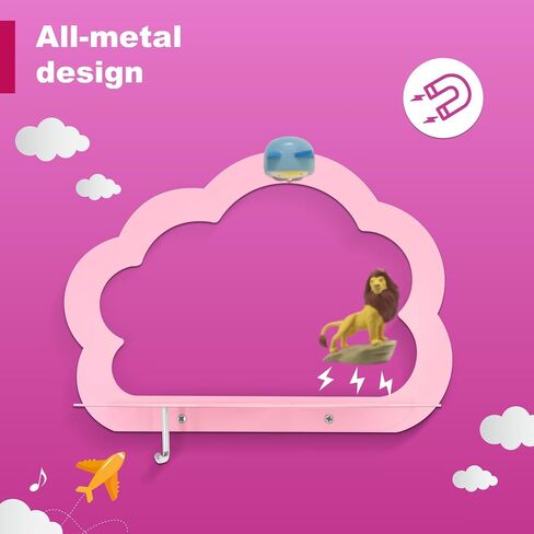 for Tonie Shelf,Tonies Storage for Creative Tonies Magnetic Wall Shelf (Metals, Longboard Shelf) in Saudi Arabia