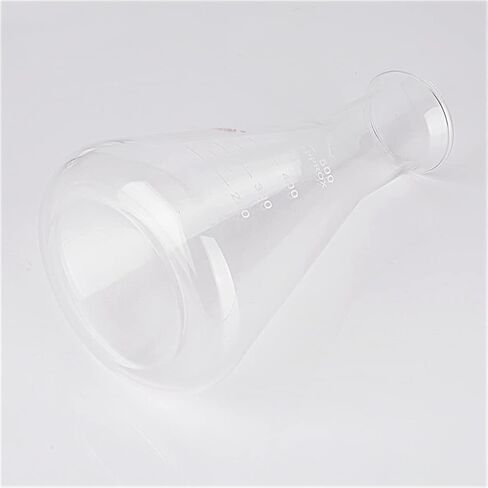stonylab Glass Wide Mouth Erlenmeyer Flask, 2000 ml Borosilicate Glass Erlenmeyer Flask with Heavy Duty Rim, 1 Pack in Saudi Arabia