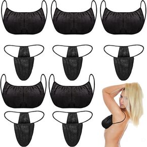 Disposable Bras and Panties 10pcs Women Non-Woven Spa Salon Underwear Set Individual packaging Thong for Travel in Saudi Arabia