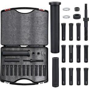 95400 Inline Dowel Pin Puller Master Kit – SAE & Metric Collet Set – 18PCS – No Slide Hammer Needed – Fits Air Ratchet – Perfect for Hydraulic Cylinders & Engine Blocks in Saudi Arabia