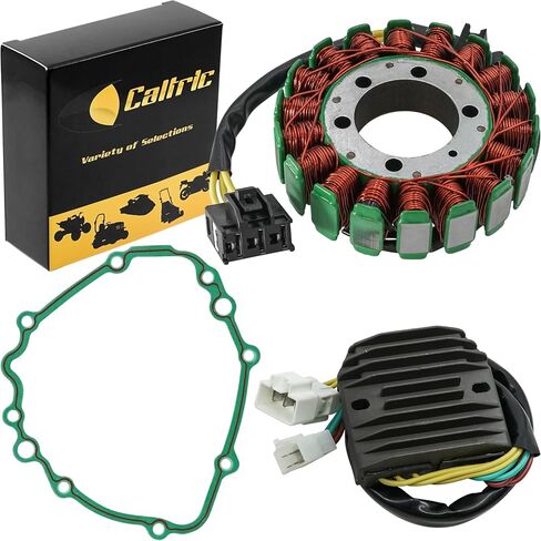 Caltric Stator & Gasket Rectifier Regulator Compatible with Honda 600Rr Cbr600Rr Cbr-600Rr 2003-2006 in Saudi Arabia