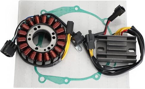 Artudatech Stator Regulator Rectifier & Gasket Kit for Suzuki DRZ400/S/SM 2000-2019, for Kawasaki KLX400R/SR 2003-2004 - Replaces 32101-29F00, 32800-29F00, 11483-29F00 in Saudi Arabia