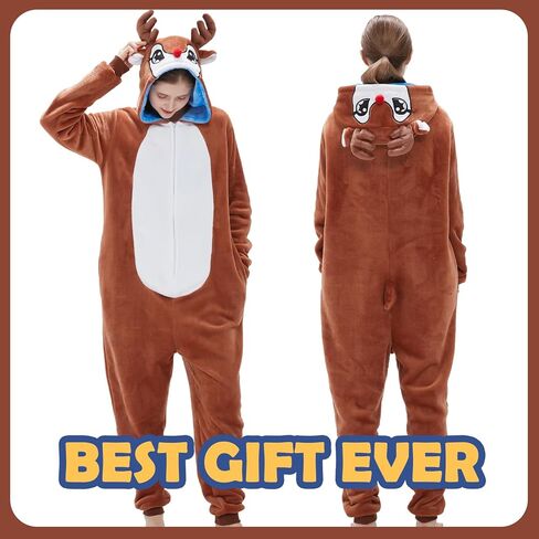 بدلة نوم SweetXIN للبالغين من الجنسين للهالوين والكريسماس التنكرية للنساء والرجال in Kuwait