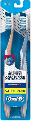 Oral-B CrossAction All In One Toothbrushes, Medium, 2 Count in Kuwait