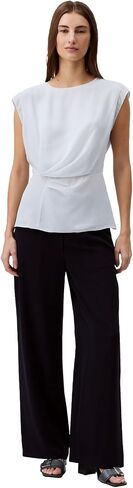Calvin Klein Women's Chiffon Twist Front Blouse in Saudi Arabia