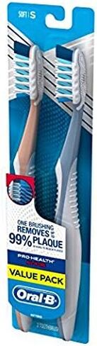 Oral-B CrossAction All In One Toothbrushes, Medium, 2 Count in Kuwait