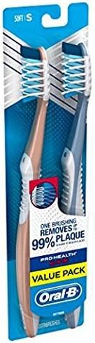 Oral-B CrossAction All In One Toothbrushes, Medium, 2 Count in Kuwait