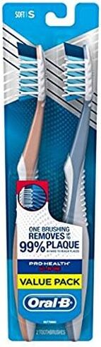 Oral-B CrossAction All In One Toothbrushes, Medium, 2 Count in Kuwait