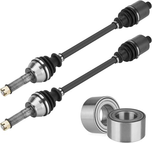 Youxmoto 2 Front+2 Rear CV Axle Fit for Polaris Ranger 1000 2015-2017 2018 2019, For Ranger 570 Full Size 2015 2016; for Ranger 900/ XP 1000 Crew 2013-2018; CV Axle Drive Half Shaft Full Set in Saudi Arabia