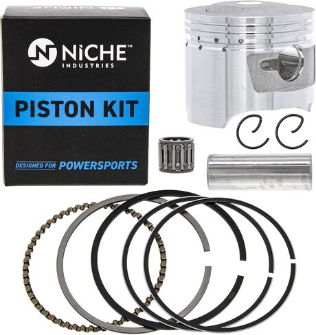 NICHE Standard Bore Top End Repair Kit for Yamaha Grizzly Raptor Badger YFM80 55X-11636 1985-2008 in Saudi Arabia