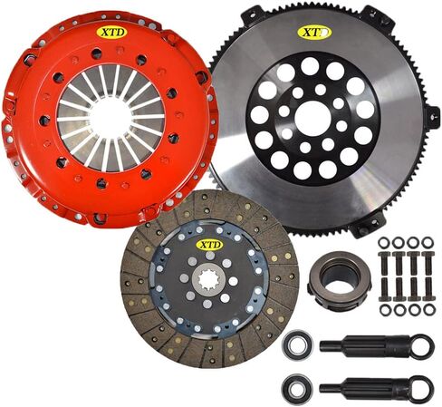 XTD STAGE 2 PRO CLUTCH & LIGHTEN CHROME MOLLY FLYWHEEL KIT compatible with BMW 323 325 328 525 528 i is Z3 M3 E34 E36 E39 in Saudi Arabia