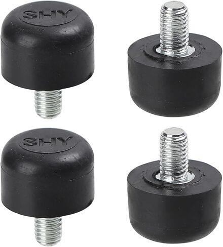 Minho Center Stand Cushion Bushing in Rubber Material Come with M6 Iron Bushing for Motorcycle Center Kickstand Side Kickstand，Pack of 5 in Saudi Arabia