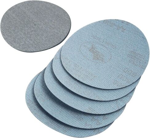 Universal 10Pc 5 inch Round 127mm 800 Grit Auto Sanding Disc No Hole Sandpaper Sheets Sand Paper Other Grit No. Available By IKON MOTORSPORTS in Saudi Arabia