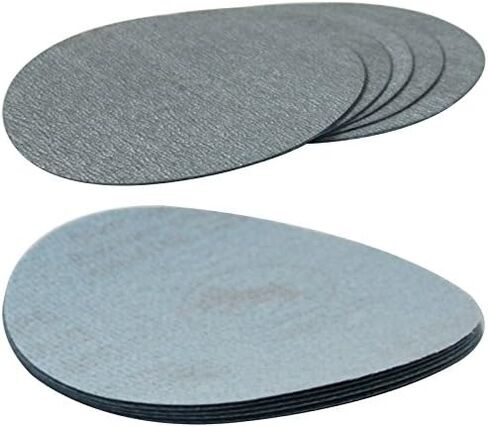 Universal 10Pc 5 inch Round 127mm 800 Grit Auto Sanding Disc No Hole Sandpaper Sheets Sand Paper Other Grit No. Available By IKON MOTORSPORTS in Saudi Arabia
