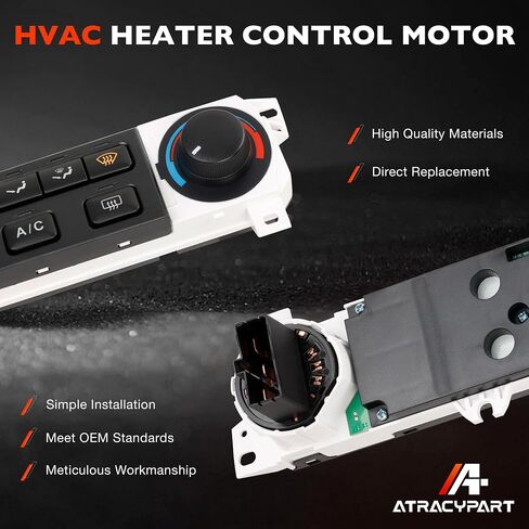 599-268 وحدة التحكم في المناخ A/C سخان لوحة تكييف الهواء متوافقة مع 1998-2000 Honda Accord، 1998-2004 Honda Odyssey استبدال # 79600-S84-A01ZA in Saudi Arabia