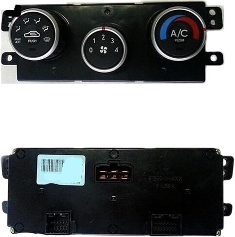Car Heater Contro Air Conditioning Controller Compatible for Tucson Manual Air Conditioning Switch for Hyundai Heater Climate Control (Color : 2, Size : Silver) in Saudi Arabia