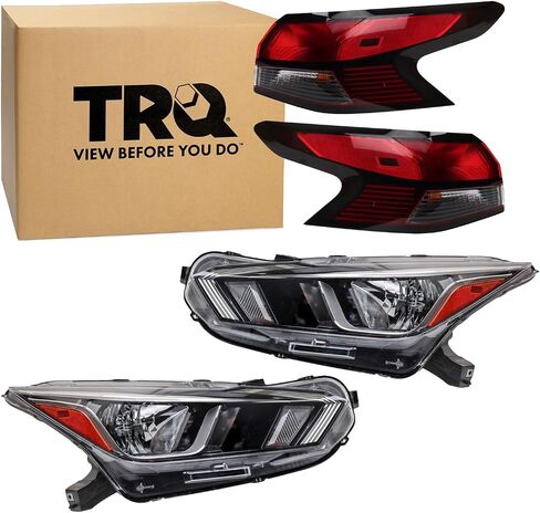 TRQ Lighting Kit NI2502273 NI2503273 NI2804120 NI2805120 Compatible with 2020-2022 Nissan Versa in Saudi Arabia
