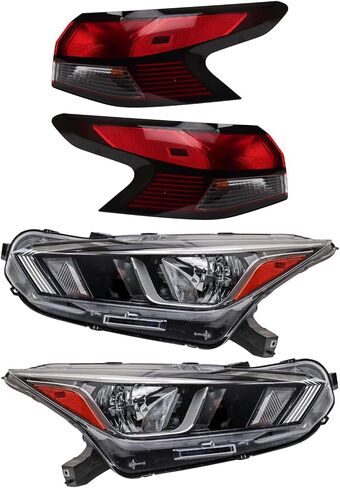 TRQ Lighting Kit NI2502273 NI2503273 NI2804120 NI2805120 Compatible with 2020-2022 Nissan Versa in Saudi Arabia