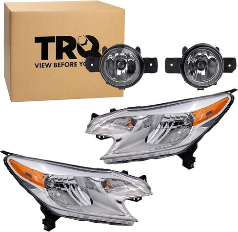 TRQ Lighting Kit NI2502223 NI2503223 NI2592122 NI2593122 Compatible with 2014-2016 Nissan Versa Note in Saudi Arabia