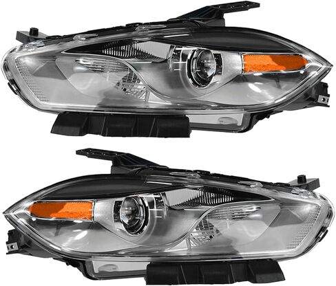 TRQ Lighting Kit CH2518144 CH2519144 CH2594105 CH2800201 CH2801201 Compatible with 2013-2016 Dodge Dart in Saudi Arabia