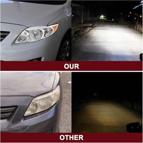 مجموعة المصابيح الأمامية JSBOYAT لموديلات 2009 2010 Toyota Corolla CE/LE/XLE غطاء أسود كهرماني عاكس زوج بديل للسائق وجانب الركاب... in Saudi Arabia