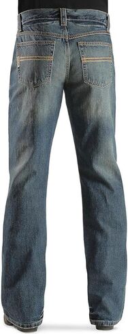 Cinch Men's Carter Relaxed Fit Jean, Medium Stone Wash, 35W x 34L in Saudi Arabia