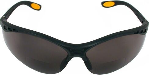 DEWALT DPG59-220C Reinforcer Rx-Bifocal 2.0 Smoke Lens High Performance Protective Safety Glasses with Rubber Temples and Protective Eyeglass Sleeve in Kuwait