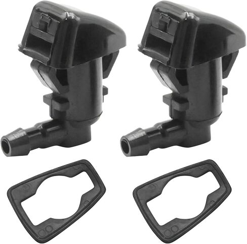 1 Pair BC3Z-17603-A Front Windshield Washer Nozzle Sprayer, Replacement for Ford F Series 250 350 450 550 Super Duty 2011-2016 in Saudi Arabia