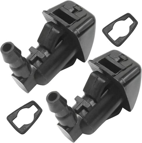 1 Pair BC3Z-17603-A Front Windshield Washer Nozzle Sprayer, Replacement for Ford F Series 250 350 450 550 Super Duty 2011-2016 in Saudi Arabia