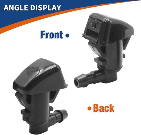 1 Pair BC3Z-17603-A Front Windshield Washer Nozzle Sprayer, Replacement for Ford F Series 250 350 450 550 Super Duty 2011-2016 in Saudi Arabia
