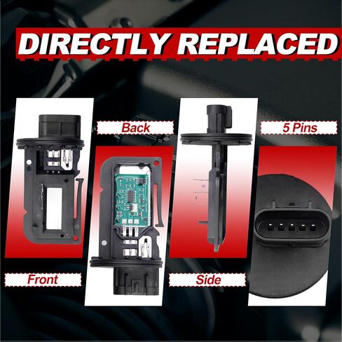 MAF Mass Air Flow Sensor Meter 12574383 15926193 Compatible for Chevy Express Silverado 1500 GMC Sierra 1500 Hyundai Kia 2003-2017 in Saudi Arabia