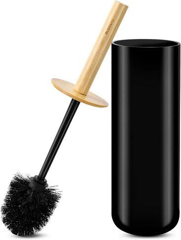 SUBEKYU Toilet Brush, Toilet Bowl Brush and Holder Set, Bathroom Toilet Bowl Cleaner Scrub Brush Set Scrubber for Deep Cleaning, White in Saudi Arabia