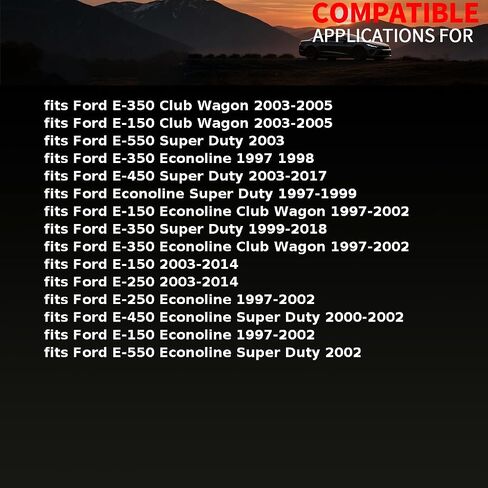 HVAC منفاخ المحرك الأمامي يناسب Ford E-250 E-150 Econoline Club Wagon 1997 1998 1999 2000 2001 2002 2003 2004 2005 2006 2007 2008 2009 2010 2011 2012 2013 2014 1 أجهزة الكمبيوتر in Saudi Arabia