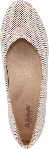 حذاء نسائي من Dr. Scholl's Be Ready بكعب عريض من قماش منسوج متعدد الألوان 7.5 متر in Kuwait