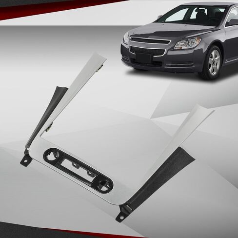 CROSSDESIGN Radio Dash Bezel Trim Vent Compatible with Chevy Malibu 2008-2012 Sliver in Saudi Arabia