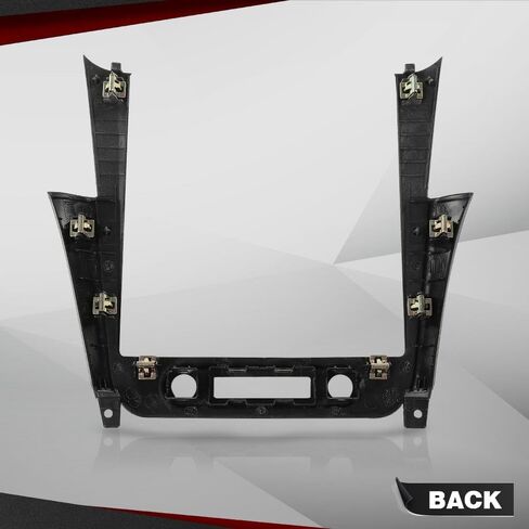 CROSSDESIGN Radio Dash Bezel Trim Vent Compatible with Chevy Malibu 2008-2012 Sliver in Saudi Arabia